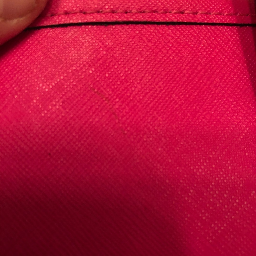 Coach Rare Pink Python Embossed Wallet Zippered - image 2